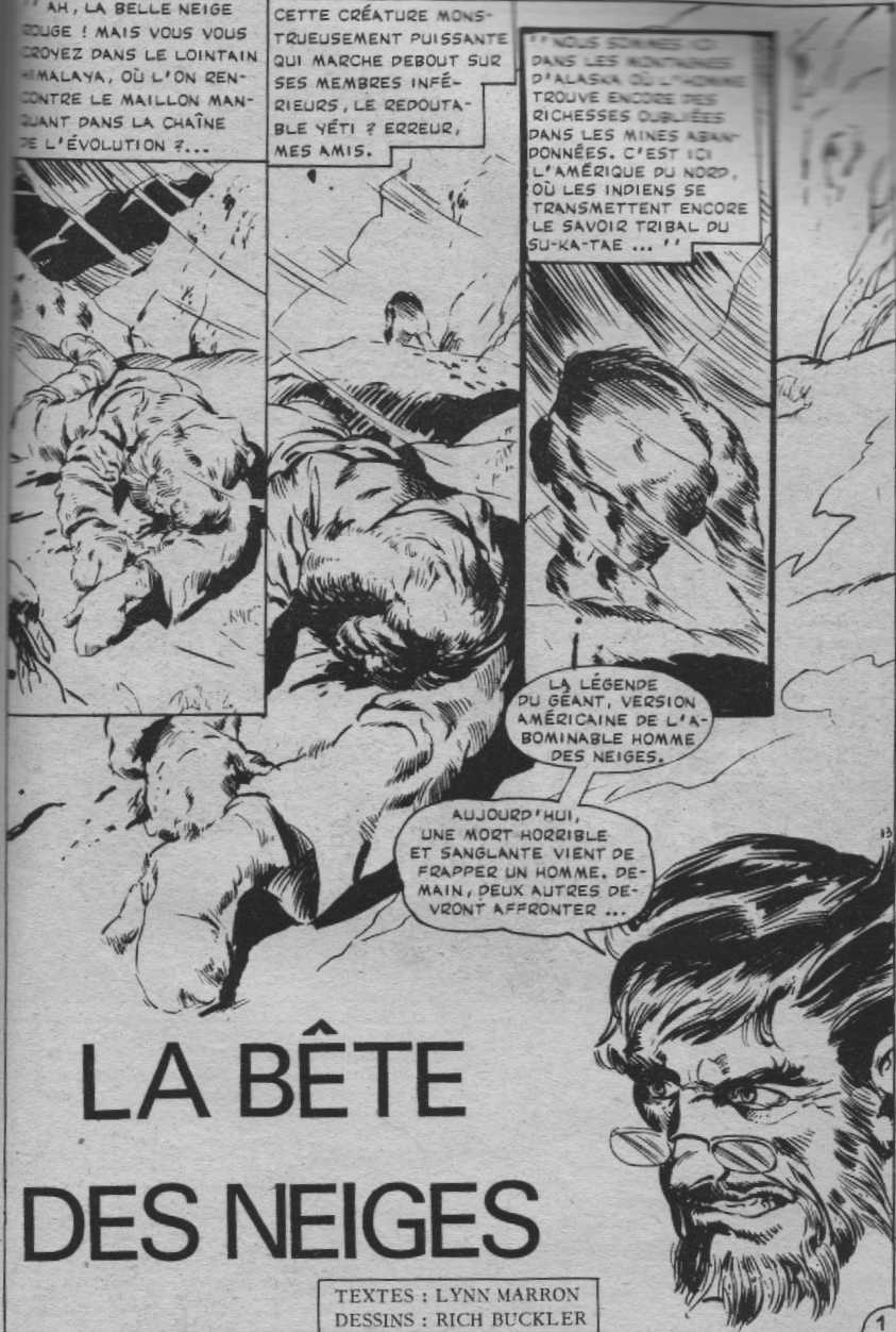 Planche BD scenarise par Lynn Marron